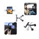 Автомобільний тримач на підголівник Earldom ET-EH234 Universal tablet holder with clip Black - изображение 6