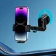 Автомобільний тримач XO C121 Instrument panel large suction cup bracket Black - изображение 3