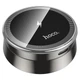 Автомобільний тримач із бездротовою зарядкою Hoco HW33 Metal ring magnetic wireless 15W Grey - зображення 4