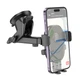Автомобільний тримач BOROFONE BH93 Grand one-button car holder (center console) Black - изображение 6