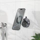 Автомобільний тримач HOCO H92 High vacuum suction cup magnetic holder 4.5-7" Black - зображення 8