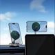 Автомобільний тримач ROCK QS6 Vacuum Suction Cup Magnetic Phone Holder Black - зображення 5