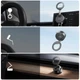 Автомобільний тримач XO C188 metal magsafe vacuum chuck manual latch magnetic holder (rotatable) Black - изображение 5
