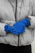Рукавиці FAMO RUK-202302 Синій one size One size (RUK-202302) - изображение 3