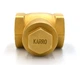 Зворотний клапан пелюстковий (хлопушка) для води Karro KR-107 1 1/2", латунний, з ущільнювачем - изображение 6