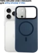 Чехол для смартфона BeCover FIBRA ArcLine Case with MagSafe для Apple iPhone 17 Pro Blue (BC_715382) - изображение 6