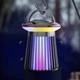 Лампа ловушка для насекомых электрическая от комаров светильник USB 5W синяя - изображение 6