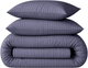 Простынь на резинке MirSon Ranforce Elite 17-0601 Stripe Gray 150x200x25 см (2200008049751) - изображение 1