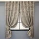 Комплект коротких штор VR-Textil Жаккард Sultan XO № 1683ш Капучино 130х170 см 2 шт (35-0328) - изображение 1