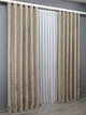 Комплект готових штор VR-Textil Жакард Sultan XO № 1683ш Капучино 100х270 см 2 шт (31-747) - зображення 8
