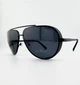 Солнцезащитные Очки Авиаторы THOM RICHARD TR9031 Col.35-P8 Polarized, Черные в Темно-Синей Оправе - изображение 4