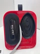 Ручна парова праска Zepline ZP-00222 3000 Вт вертикальне відпарювання керамічна підошва праска з парою для одягу компактна дорожня праска 260 мл червоний - изображение 4
