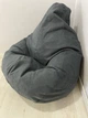 Крісло-мішок SkyPuff груша , XXL - 140х100 Велюр GREAT Graphite, 140050 - изображение 8