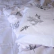 Комплект постельного белья Mirson Полуторный Евро 160x220 см 17-0956 White Botanica Бязь (2200013182801) - изображение 5