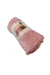 Плед 150х200см с зигзагообразным узором розовый Lidl - изображение 3