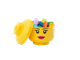 Pojemnik LEGO Głowa Mini Girl 360 ml (5711938033538) - obraz 3