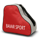 Сумка для роликов и защиты черная BavarSport 1853 Red - изображение 1