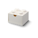 Pojemnik LEGO Klocek z szufladą 4 Biały (5711938031916) - obraz 3