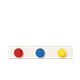 Listwa z wieszakami LEGO Wielobarwna (5711938033033) - obraz 3
