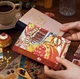Тематический набор для скрапбукинга и кардмейкинга "Десерт" из 154 элементов для творчества: блокнот, планер, картинки, наклейки, бумага для декора (HT97I) - изображение 5