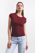 Жіноча футболка SOLMAR 3314 S Burgundy - изображение 1