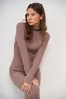 Жіноча сукня SOLMAR 10198 S Milk chocolate - зображення 5
