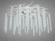 Стельова люстра Гліцинія біла 7xE14 для вітальні та спальні P8070/D600WH - зображення 1