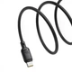 Кабель зарядки Baseus Silky Series Fast Charging Type-C 100W (2m) Black - зображення 5