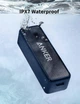 Бездротова портативна Bluetooth-колонка Anker Soundcore 2 з покращеними басами, 24 годинами роботи від батареї, радіусом дії Bluetooth 20 метрів, водостійкістю IPX7 Blue - зображення 4