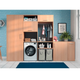 Пральна машина Indesit фронтальна, 6кг, 1200, A+++, 44.6см, дисплей, пара, інвертор, люк чорний, білий - зображення 9