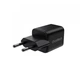 Мережевий зарядний пристрій Choetech PD5012-EU-BK, USB-A/USB-С - зображення 2