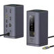 Док-станція для ноутбука Baseus Spacemate Series 11-in-1 MAC Docking Station Gray, хаб для ноутбука - зображення 1