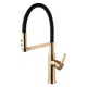 Комплект кухонной мойки Kraft NANO GOLD PVD HS50*50 (3.0/1.0 мм) декор - зображення 15