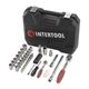 Набір інструментів 1/2" & 1/4" 72од (ET-6072SP) INTERTOOL (ET-9072) - изображение 3