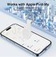 Умный трекер H03 Smart Tracker Tag 2-Pack для Apple Find My Белый - изображение 4