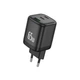 Зарядное устройство Foneng CUBE 65W GaN мощный универсальный надежный портативный сетевой адаптер с быстрой зарядкой блок питания USB-A и 2 USB C энергоэффективный для ноутбука телефона планшета айфона и самсунга Apple iPhone Samsung - изображение 1