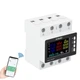 Wi-Fi лічильник електроенергії трифазний 220 В 80 А KWS-306WF на DIN-рейку із захистом та моніторингом (IN-637710) - зображення 4
