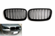Решітки радіатора подвійні BMW X5 E70 / X6 E71 E72 2007-2014 чорний глянець, комплект 2 шт - зображення 2