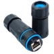 Водонепроникний з'єднувач Kingda IP68 кат. 6 RJ45-RJ45 STP - зображення 3