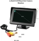 Монитор автомобильный 4.3 дюйма TFT LCD, экран для камеры заднего вида складной HD дисплей Черный - изображение 4