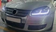 Передние альтернативная тюнинг оптика фары LED на Volkswagen Golf Mk5 FULL LED 03-08 комплект Фольксваген Гольф L3762 - изображение 8