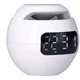 Бездротова Bluetooth колонка з годинником 5 Вт 120х120 мм micro USB біла Kimiso KMS-K12 - зображення 5