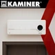 Теплова завіса повітряна Kaminer AIRO 2000 Вт White Wi-Fi керування LED дисплей керамічний нагрівач 26389 - зображення 4