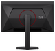 Монiтор 26.5" AOC Q27G4ZDR Black/Red - изображение 9