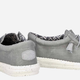 Мужские слипоны Hey Dude Wally Stretch Canvas 40700-007 44 (M11) 29 см Light Grey (197002671595) - изображение 6