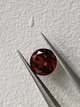 Натуральный красный гранат 6.0 мм 1 ct огранка круг калиброванный - изображение 3