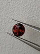 Натуральный красный гранат 6.0 мм 1 ct огранка круг калиброванный - изображение 6