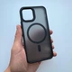 Чохол Matte Magsafe на iPhone 11 Pro Black - зображення 1