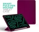 Чохол для планшета ArmorStandart Smart Fold Pen для Xiaomi Redmi Pad 2 Pro з кріпленням для стилуса Plum (ARM89205) - зображення 3
