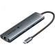 Док-станция Vention Hub 8-in-1 USB3.2 Type-C HDMI USB3.0 USB2.0 RJ45 SD TF PD 100W (TGUHB) - изображение 1
